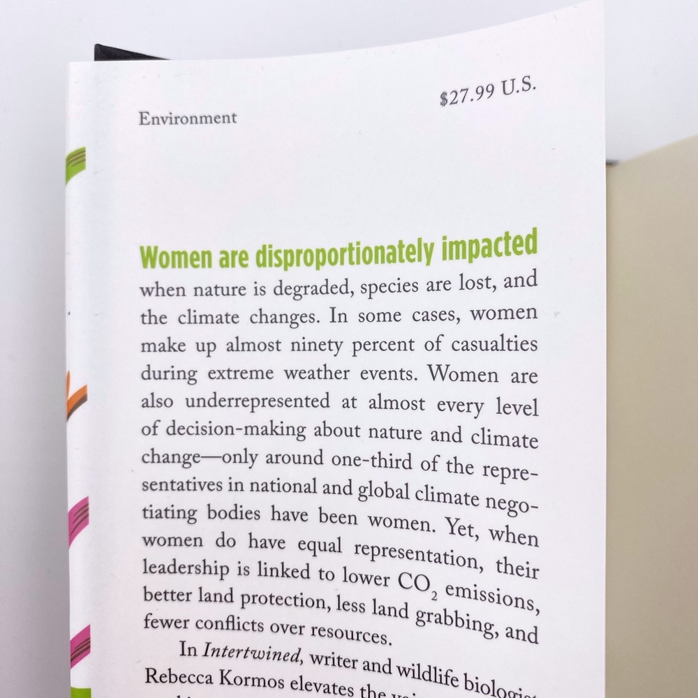 NEW Intertwined: Women, Nature, and Climate Justice Hardcover by Rebecca Kormos - Picture 8 of 9
